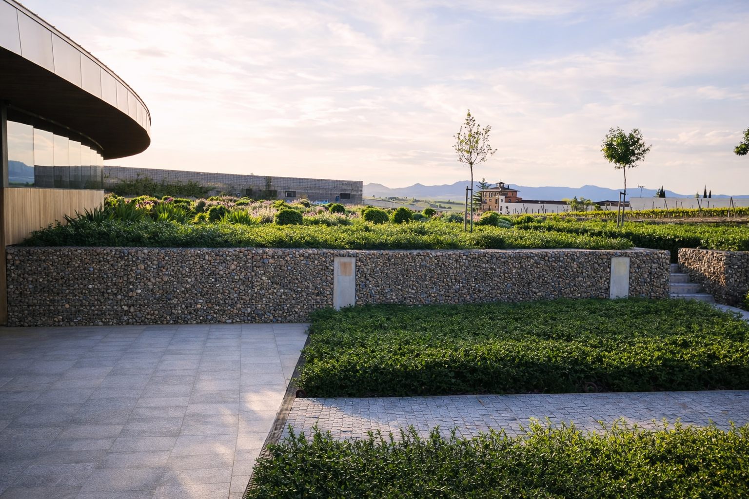 Origen — Bodegas Beronia, Arkhe Paisajismo